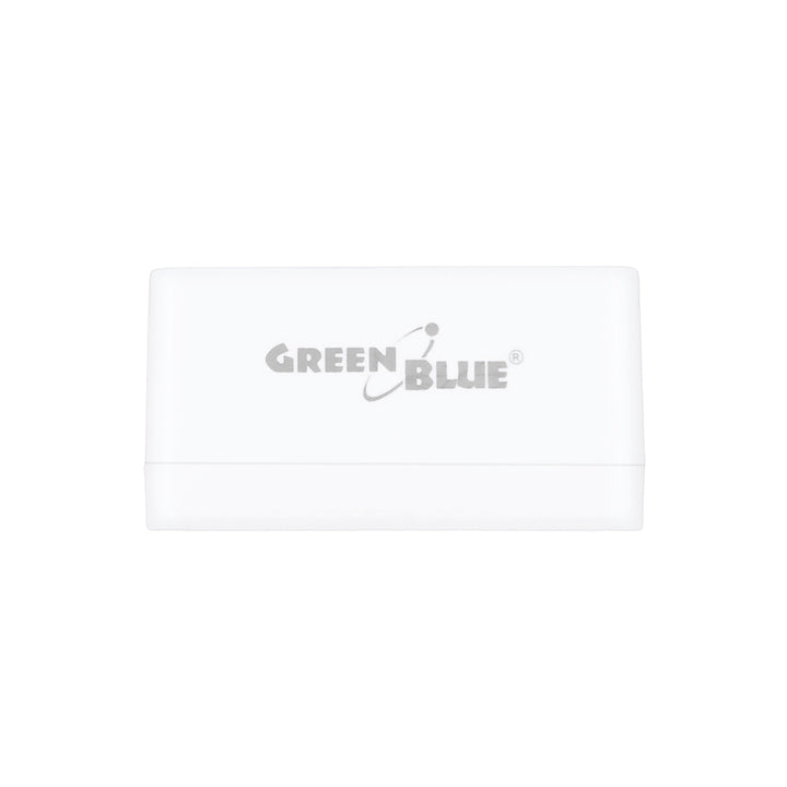 GreenBlue WiFi-relä för infälld montering, Android/iOS/Alexa/Google Home, 100–240 V växelström, 50/60 Hz, max. 16 A, för LED 150 W, GB739, 2 st.
