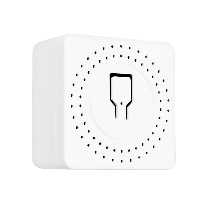 GreenBlue WiFi-relä för infälld montering, Android/iOS/Alexa/Google Home, 100–240 V växelström, 50/60 Hz, max. 16 A, för LED 150 W, GB739, 4 stycken