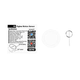 Trådlös rörelsesensor Zigbee Tuya GreenBlue, Android/iOS, CR2450 DC 3,0 V, detekteringsvinkel 120° / upp till 8 m, GB740, 2 stycken