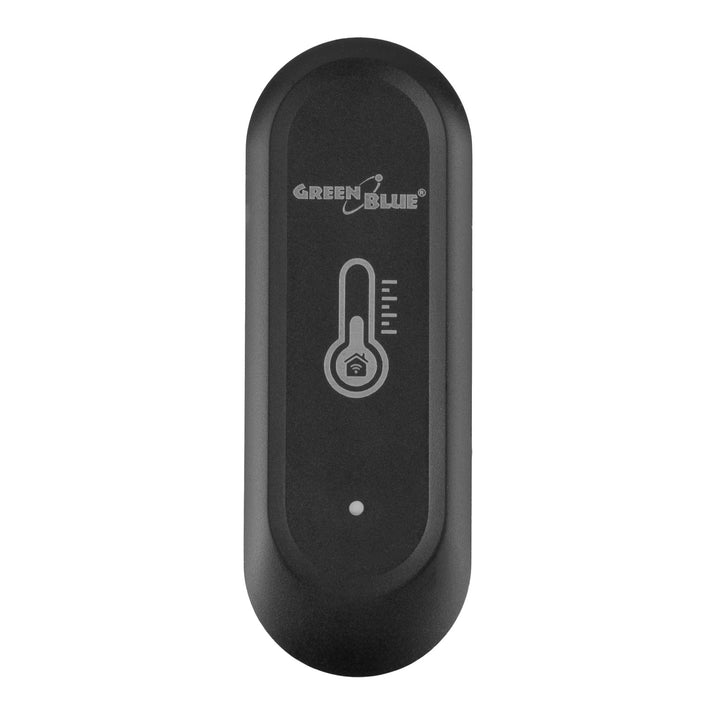 GreenBlue WiFi-sensor för temperatur och luftfuktighet för utomhusbruk, Android/iOS, 3,0 V DC, LR03x2, IP65, GB741, 2 stycken