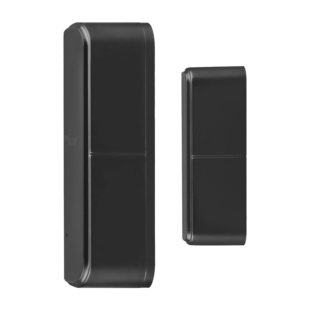 Trådlös kontaktor/öppningssensor via WiFi från GreenBlue, Android/iOS, för dörrar/fönster, 3,0 V DC, LR03x2, GB479 B, 2 set