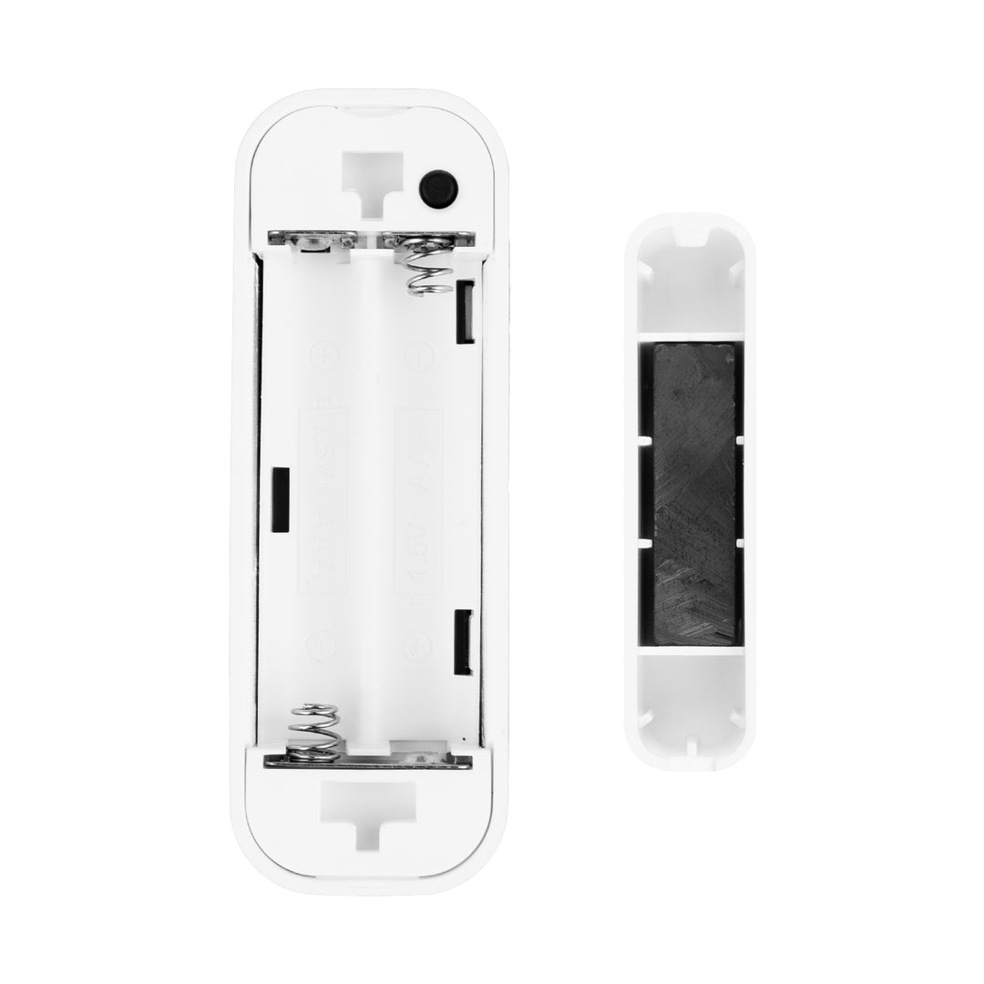 Trådlös kontaktor/öppningssensor med WiFi från GreenBlue, Android/iOS, för dörrar/fönster, 3,0 V DC, LR03x2, GB479 W, 2 set