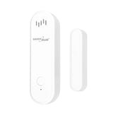 Trådlös kontaktor/öppningssensor via WiFi från GreenBlue, Android/iOS, för dörrar/fönster, 3,0 V DC, LR03x2, med larm, GB478, 2 set