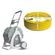 Trädgårdsslangvagn + trädgårdsslang Vartco Light Plus 1/2" 20 m Agaplast