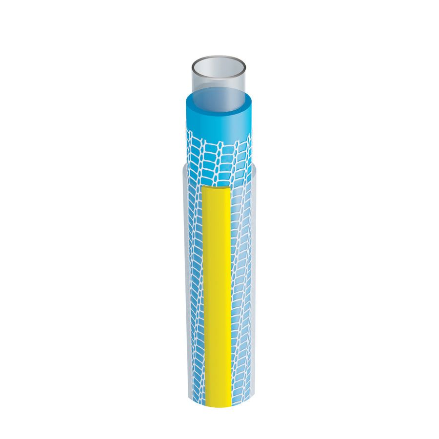 Vagn för trädgårdsslang 1/2" 45 m + Trädgårdsslang Vartco Professional 1/2" 30 m Agaplast
