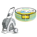 Vagn för trädgårdsslang 1/2" 45 m + Trädgårdsslang Vartco Professional 1/2" 30 m Agaplast