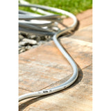 Trädgårdsslangvagn + trädgårdsslang Vartco Silver 1/2" 20 m Agaplast