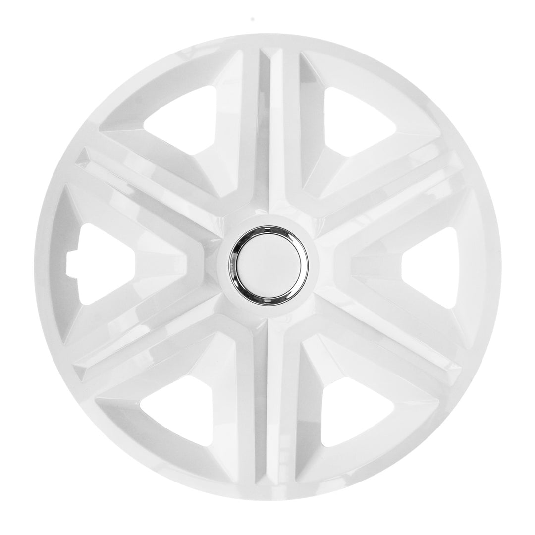 Universell bilhjulskåpa 14'' NRM Fast, vit, 1 styck