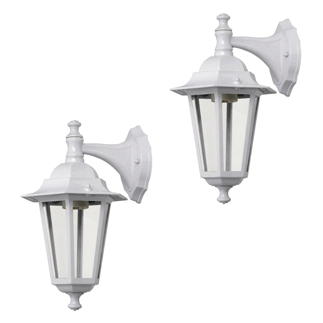 Utomhuslampa Velence Rabalux 8201, vit, E27, max 60 W, klassisk stil, 2 st