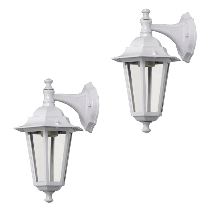 Utomhuslampa Velence Rabalux 8201, vit, E27, max 60 W, klassisk stil, 2 st