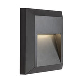 Rabalux-lampa, väggmonterad, utomhus, LED 4 W, antracit, Trento, 4 stycken