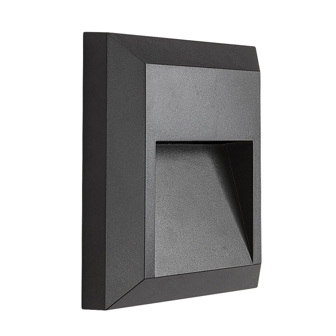 Rabalux-lampa, väggmonterad, utomhus, LED 4 W, antracit, Trento, 4 stycken