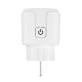GreenBlue fjärrstyrt WiFi-uttag, Android/iOS/Alexa/Google Home, timer, effektmätare, max 16 A/3840 W, GB735 W, 3 stycken