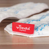 Vileda H2prO-insats till plattmopp, av mikrofiber, kan tvättas i tvättmaskin, 175786, 3 stycken