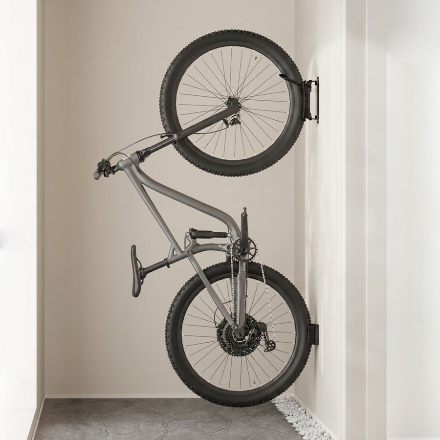Maclean cykelhållare/vägghängare, max. belastning 35 kg, justerbar lutningsvinkel, stål, MC-171, 4 stycken