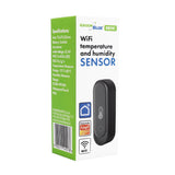GreenBlue extern WiFi-sensor för temperatur och luftfuktighet, Android/iOS, 3,0 V DC, LR03x2, IP65, GB741, 2 st + 4 st AAA-alkaliska batterier Varta Industrial 4003