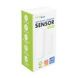 Trådlös kontaktor/öppningssensor med WiFi från GreenBlue, Android/iOS, för dörrar/fönster, 3,0 V DC, LR03x2, GB479 W + 2 st R-03 LR03 AAA-alkaliska batterier från Varta Industrial 4003
