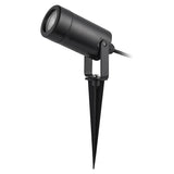 Rabalux Krobia marklampa, IP65, svart, GU10-gänga, max 4 W, 7814