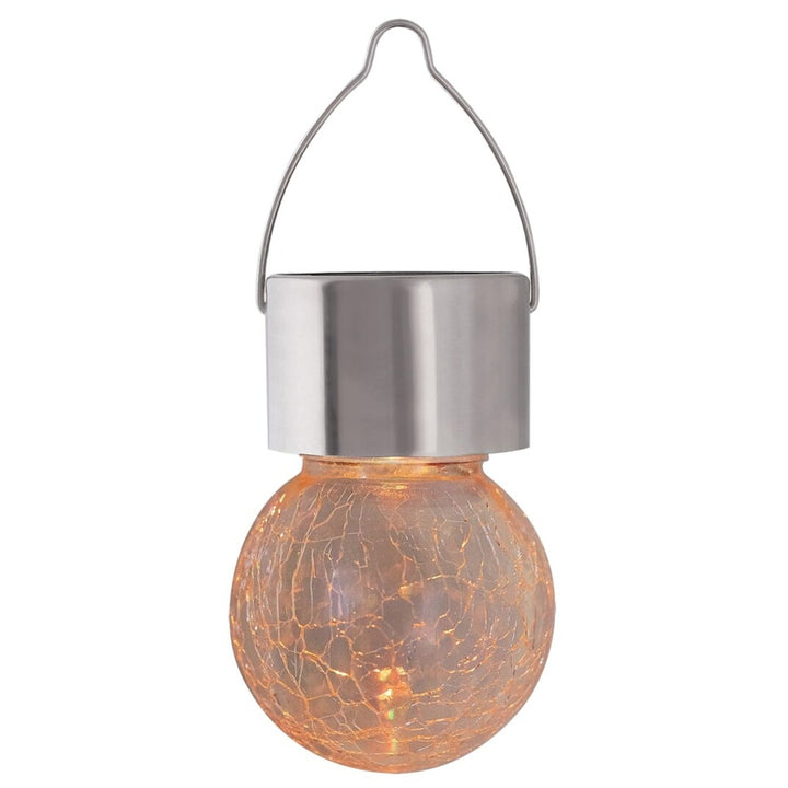 Rabalux Yola solcellslampa, 1 lm, IP44, färg: satinkrom, LED 0,06 W, 7850