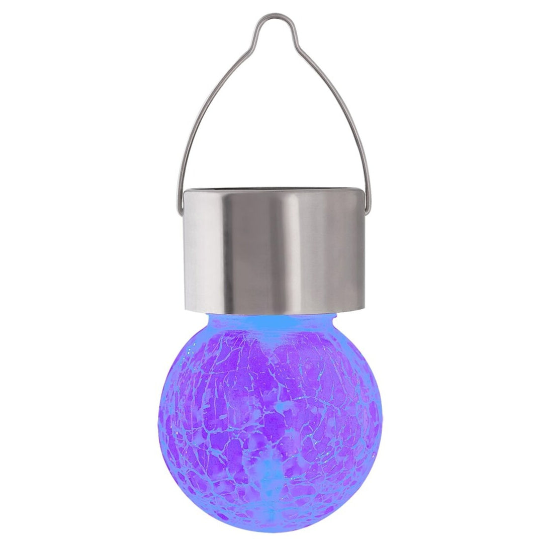 Rabalux Yola solcellslampa, 1 lm, IP44, färg: satinkrom, LED 0,06 W, 7850