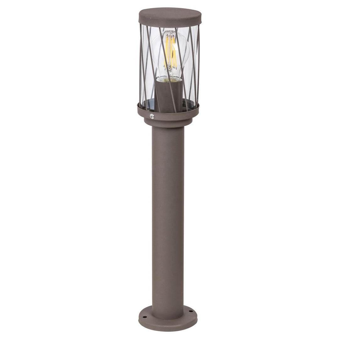 Rabalux Budapest trädgårdsstativlampa, IP44, färg: brun, E27-gänga, max 40 W, 8889