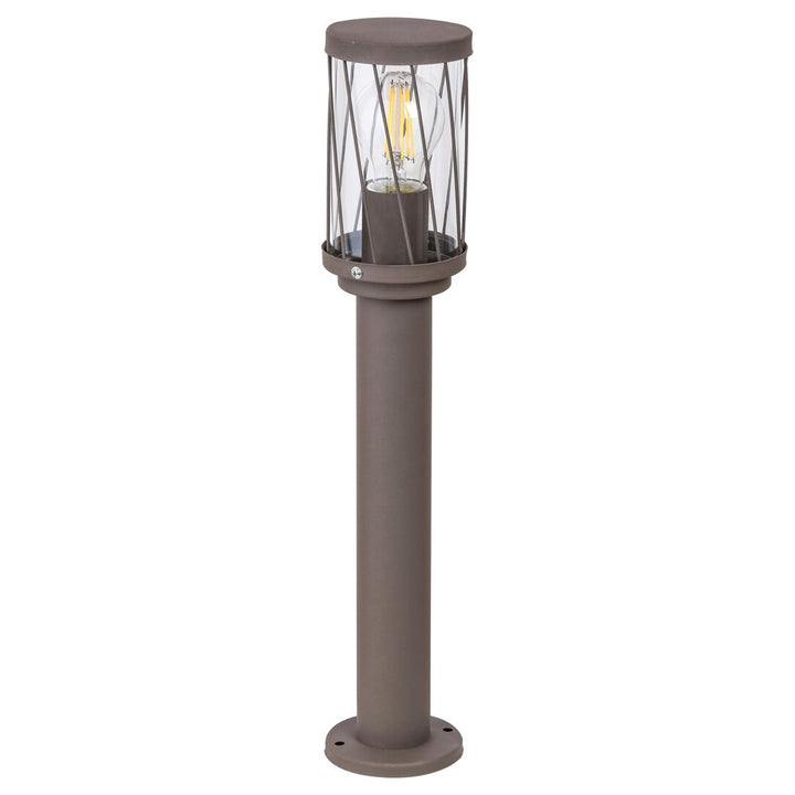 Rabalux Budapest trädgårdsstativlampa, IP44, färg: brun, E27-gänga, max 40 W, 8889