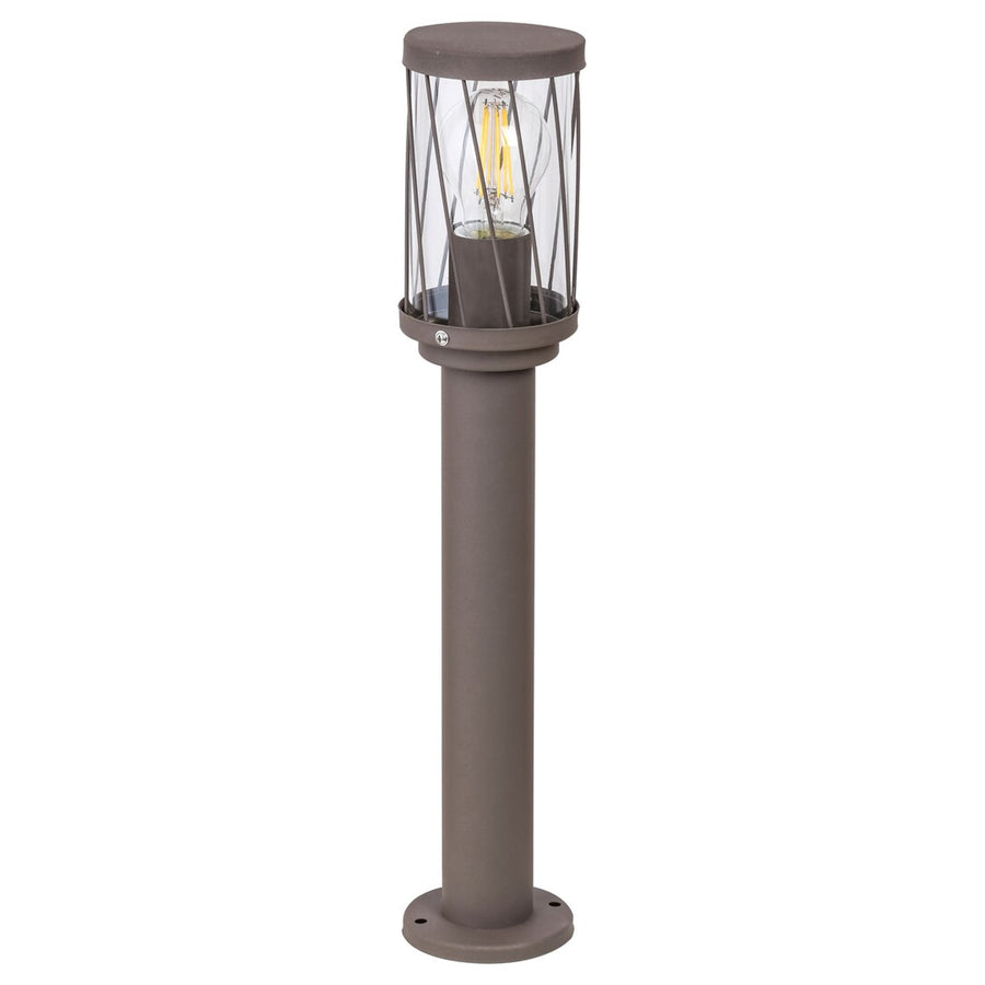Rabalux Budapest trädgårdsstativlampa, IP44, färg: brun, E27-gänga, max 40 W, 8889