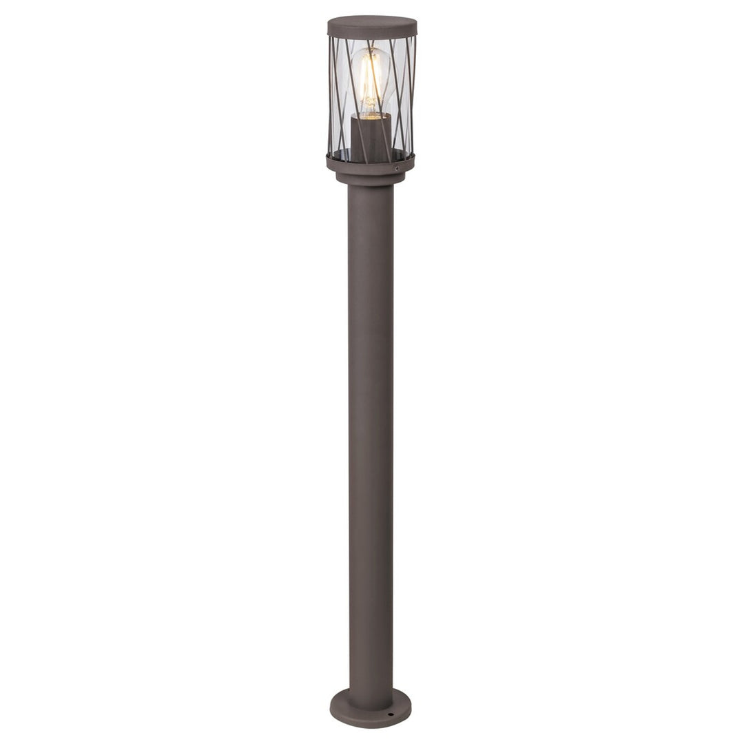Rabalux Budapest trädgårdsstativlampa, IP44, färg: brun, E27-gänga, max 40 W, 8890