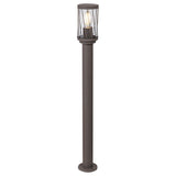 Rabalux Budapest trädgårdsstativlampa, IP44, färg: brun, E27-gänga, max 40 W, 8890
