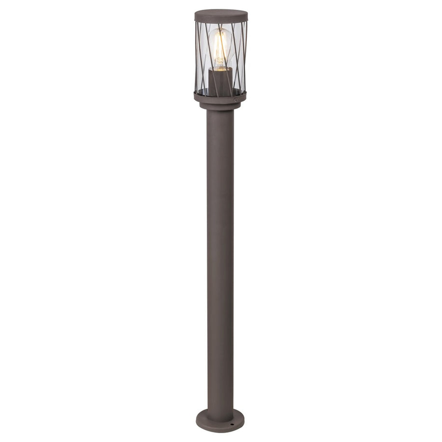 Rabalux Budapest trädgårdsstativlampa, IP44, färg: brun, E27-gänga, max 40 W, 8890