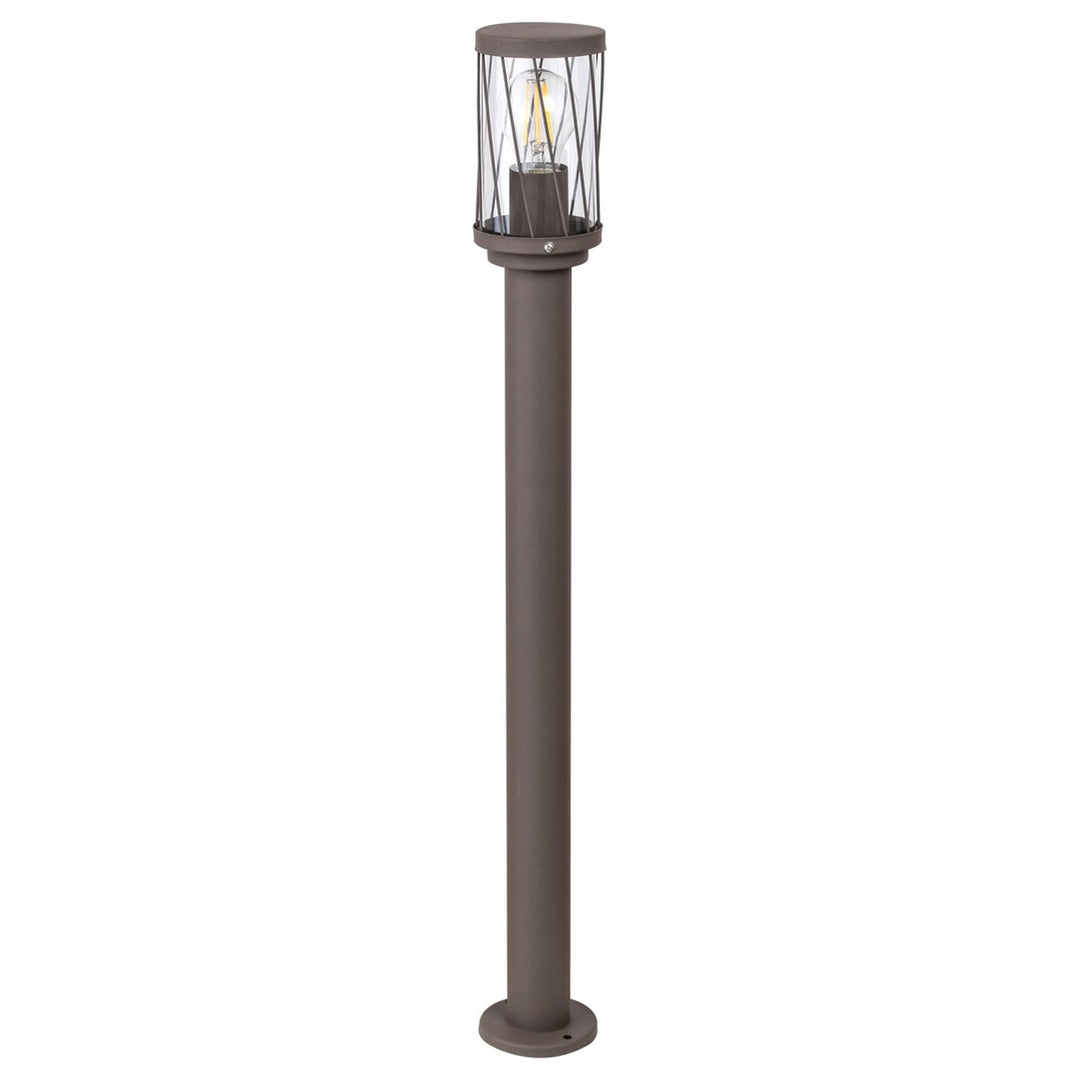 Rabalux Budapest trädgårdsstativlampa, IP44, färg: brun, E27-gänga, max 40 W, 8890