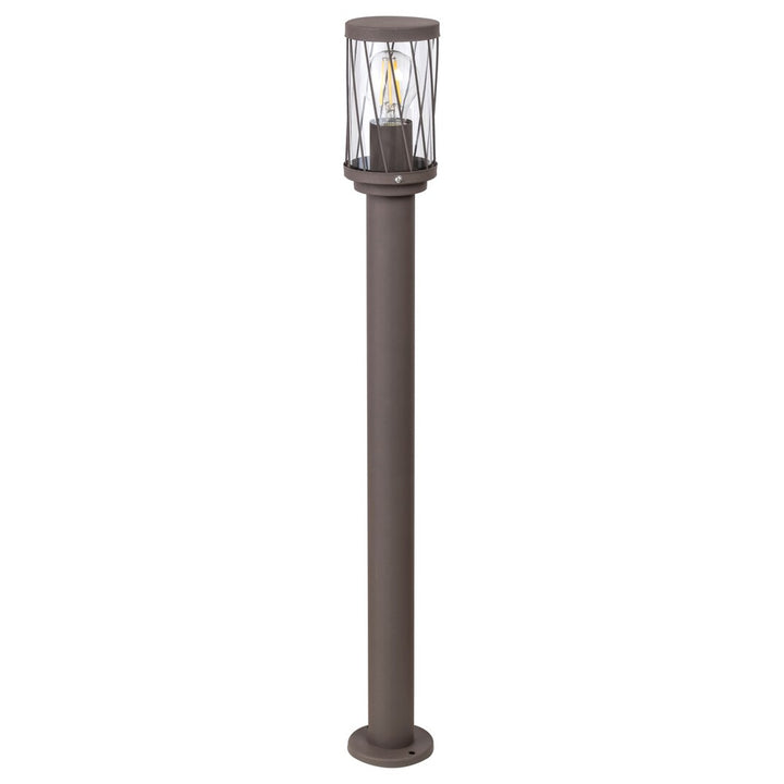 Rabalux Budapest trädgårdsstativlampa, IP44, färg: brun, E27-gänga, max 40 W, 8890
