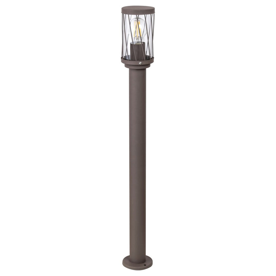 Rabalux Budapest trädgårdsstativlampa, IP44, färg: brun, E27-gänga, max 40 W, 8890