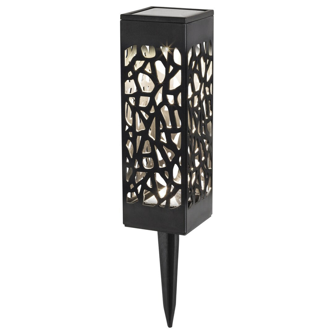 Mora solcellslampa, 2 lm, skyddsklass IP23, färg: svart, LED 0,16 W, 8949