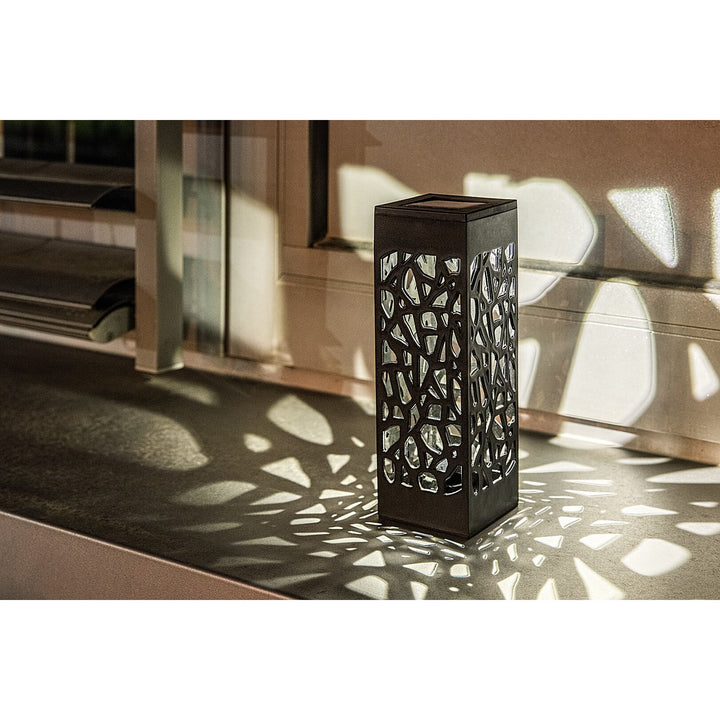 Mora solcellslampa, 2 lm, skyddsklass IP23, färg: svart, LED 0,16 W, 8949