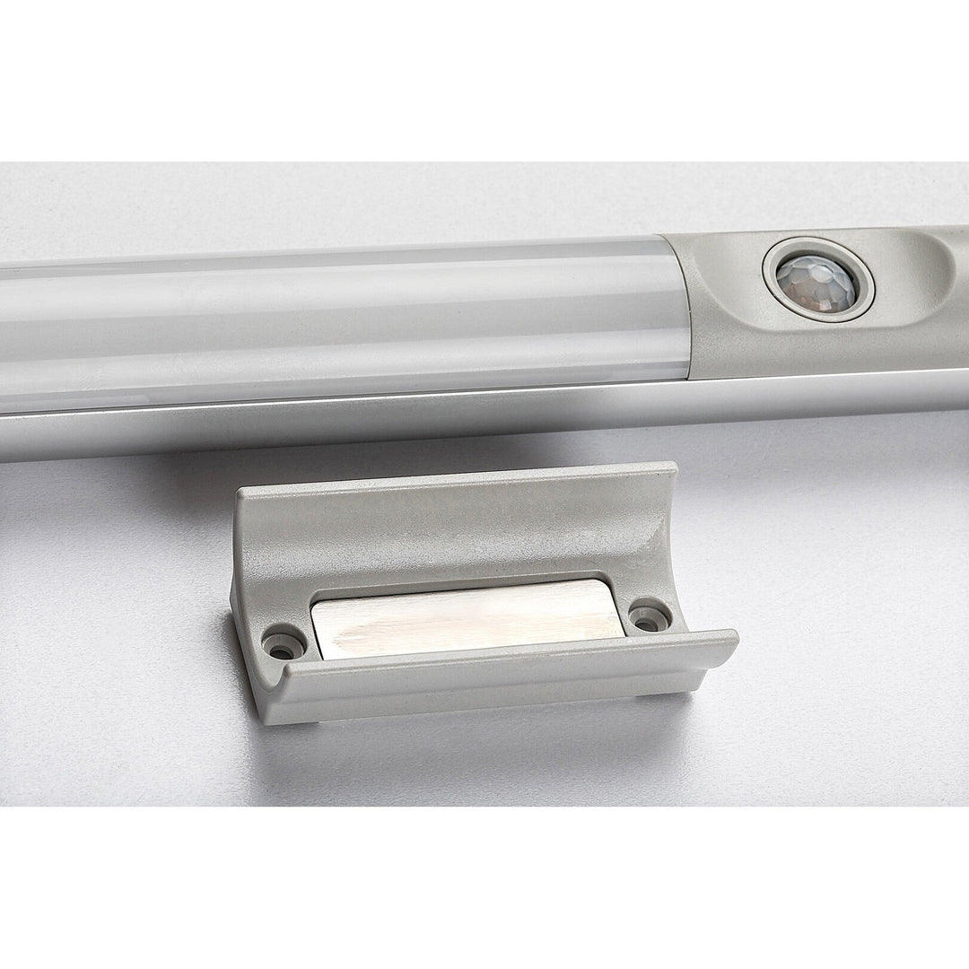 Rekar-lampa för montering under skåp, 180 LM, IP20, silverfärgad, LED 3 W, 78031
