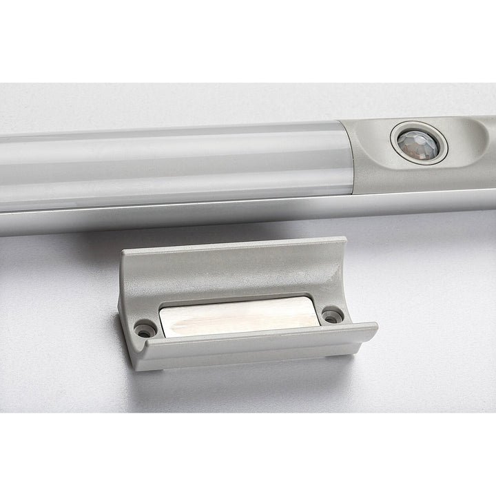 Rekar-lampa för montering under skåp, 180 LM, IP20, silverfärgad, LED 3 W, 78031