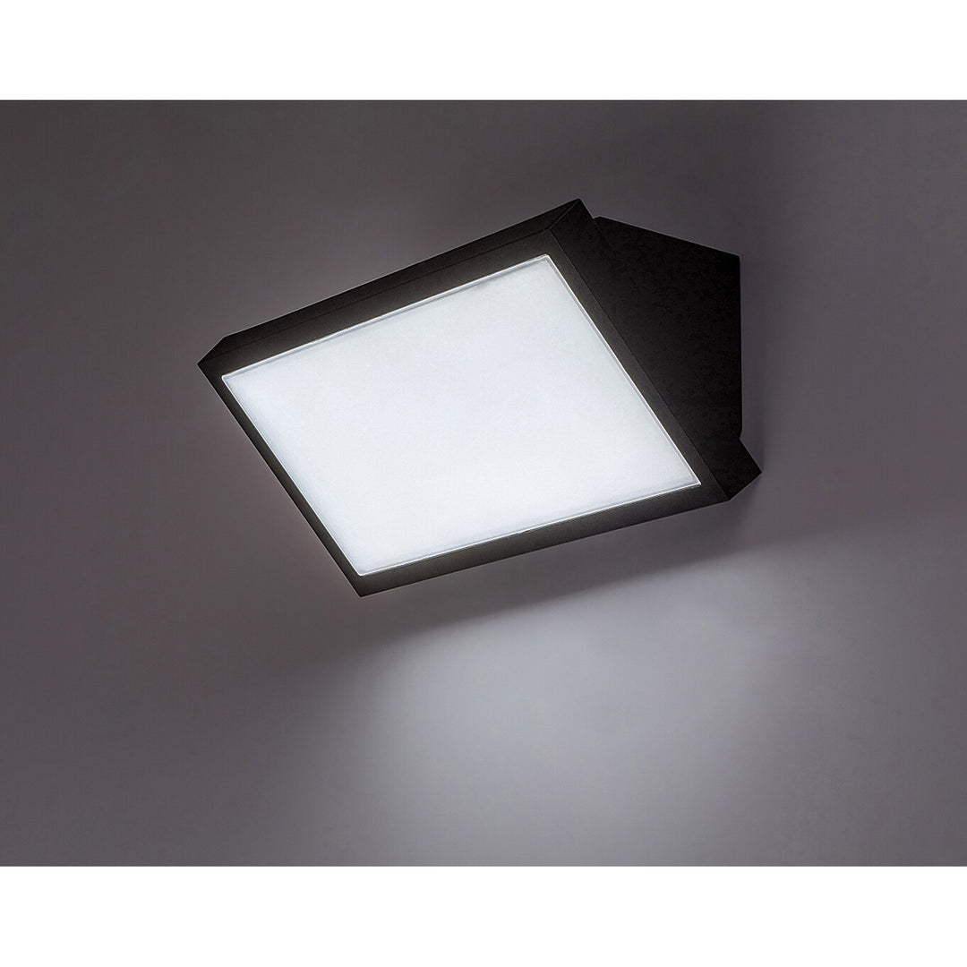 Rabalux Rapla2 LED-lampa 18 W, svart, IP65, energiklass F, justerbar ljusfärg 2700, 4000, 6500 K, 77150