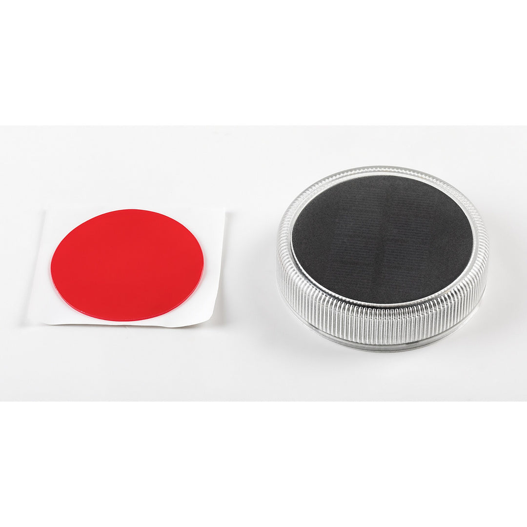 Trillo LED-solcellslampa 0,3 W, skymningssensor, transparent, IP65, K 4000, 77175