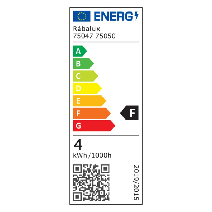 Badrumslampa Rabalux Oliro LED 4 W krom IP44 4000 K, 75047