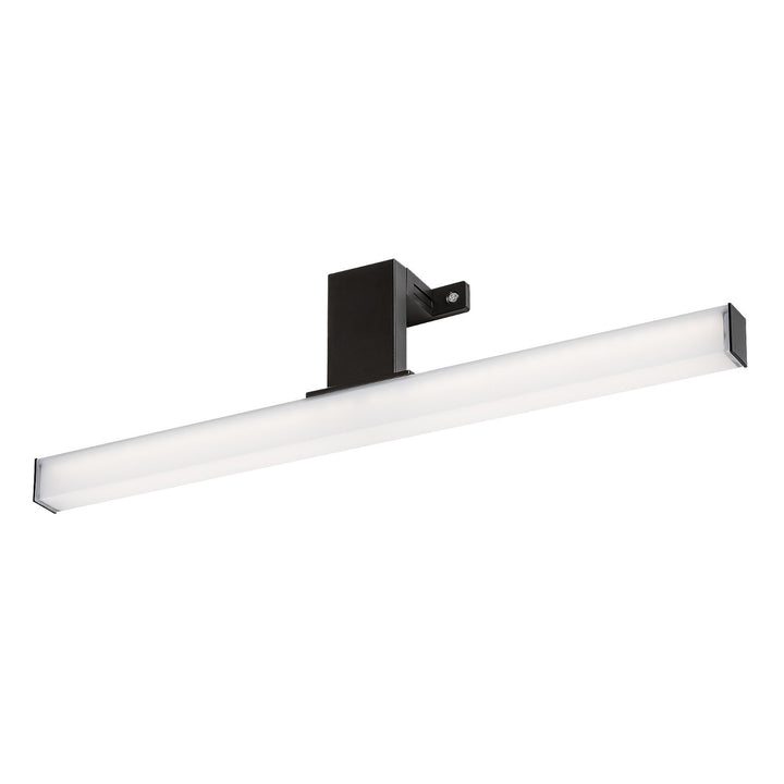 Badrumslampa Rabalux Oliro LED 6 W, svart, IP44, 4000 K, 75051