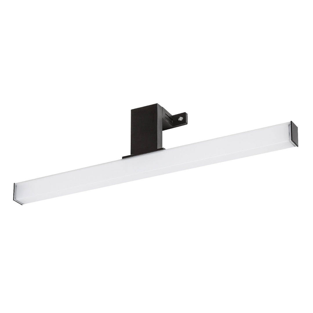 Badrumslampa Rabalux Oliro LED 6 W, svart, IP44, 4000 K, 75051