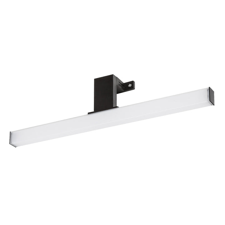 Badrumslampa Rabalux Oliro LED 6 W, svart, IP44, 4000 K, 75051