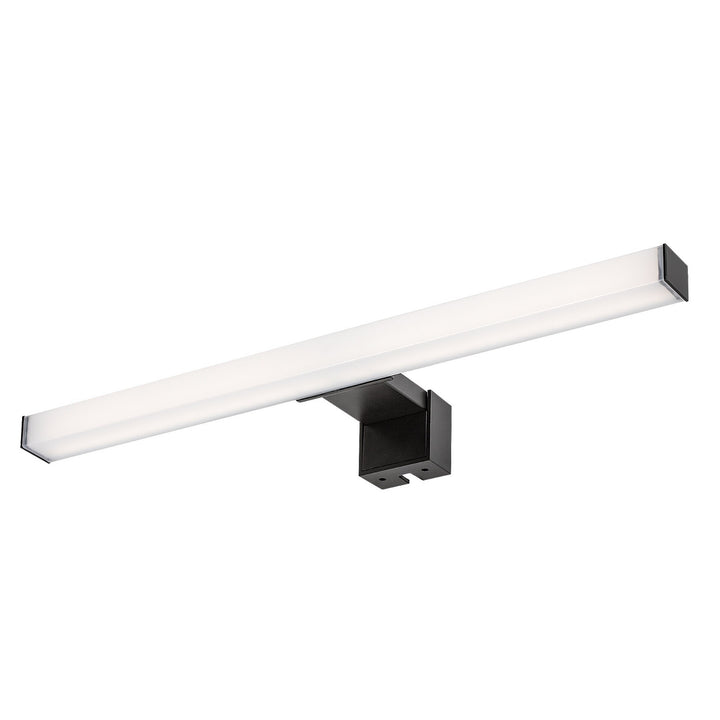 Badrumslampa Rabalux Oliro LED 6 W, svart, IP44, 4000 K, 75051