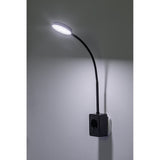 Rabalux Tivro vägglampa, LED 4 W, svart, IP20, 3 färgtemperaturer: 3000, 4000, 6000, 71283