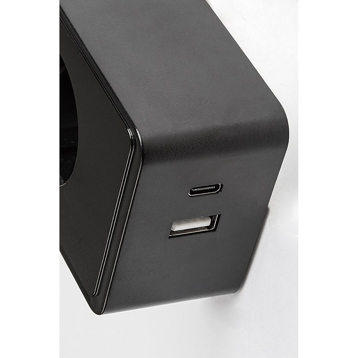 Rabalux Tivro vägglampa, LED 4 W, svart, IP20, 3 färgtemperaturer: 3000, 4000, 6000, 71283