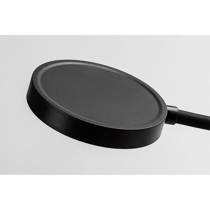 Rabalux Tivro vägglampa, LED 4 W, svart, IP20, 3 färgtemperaturer: 3000, 4000, 6000, 71283