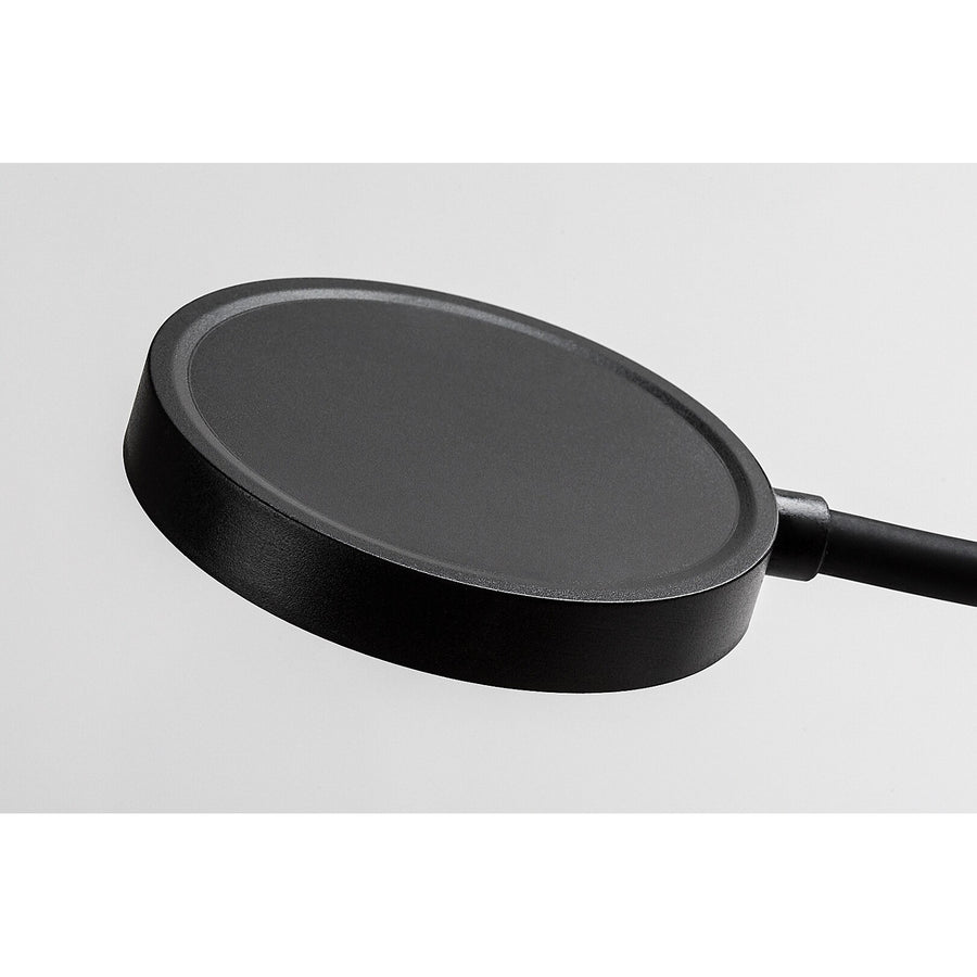 Rabalux Tivro vägglampa, LED 4 W, svart, IP20, 3 färgtemperaturer: 3000, 4000, 6000, 71283