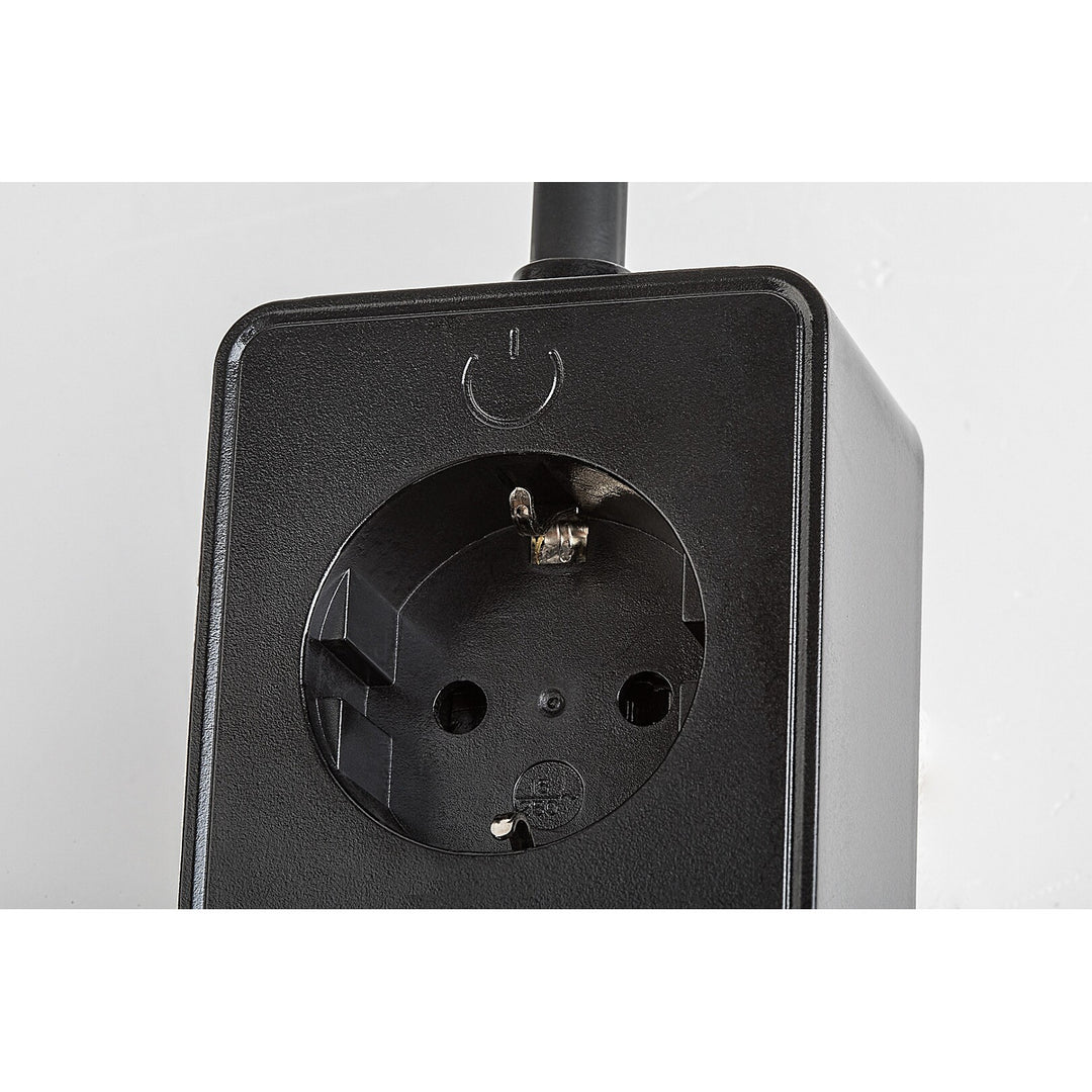 Rabalux Tivro vägglampa, LED 4 W, svart, IP20, 3 färgtemperaturer: 3000, 4000, 6000, 71284