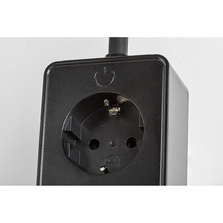 Rabalux Tivro vägglampa, LED 4 W, svart, IP20, 3 färgtemperaturer: 3000, 4000, 6000, 71284